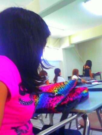 Yesenia en cursos, prepa